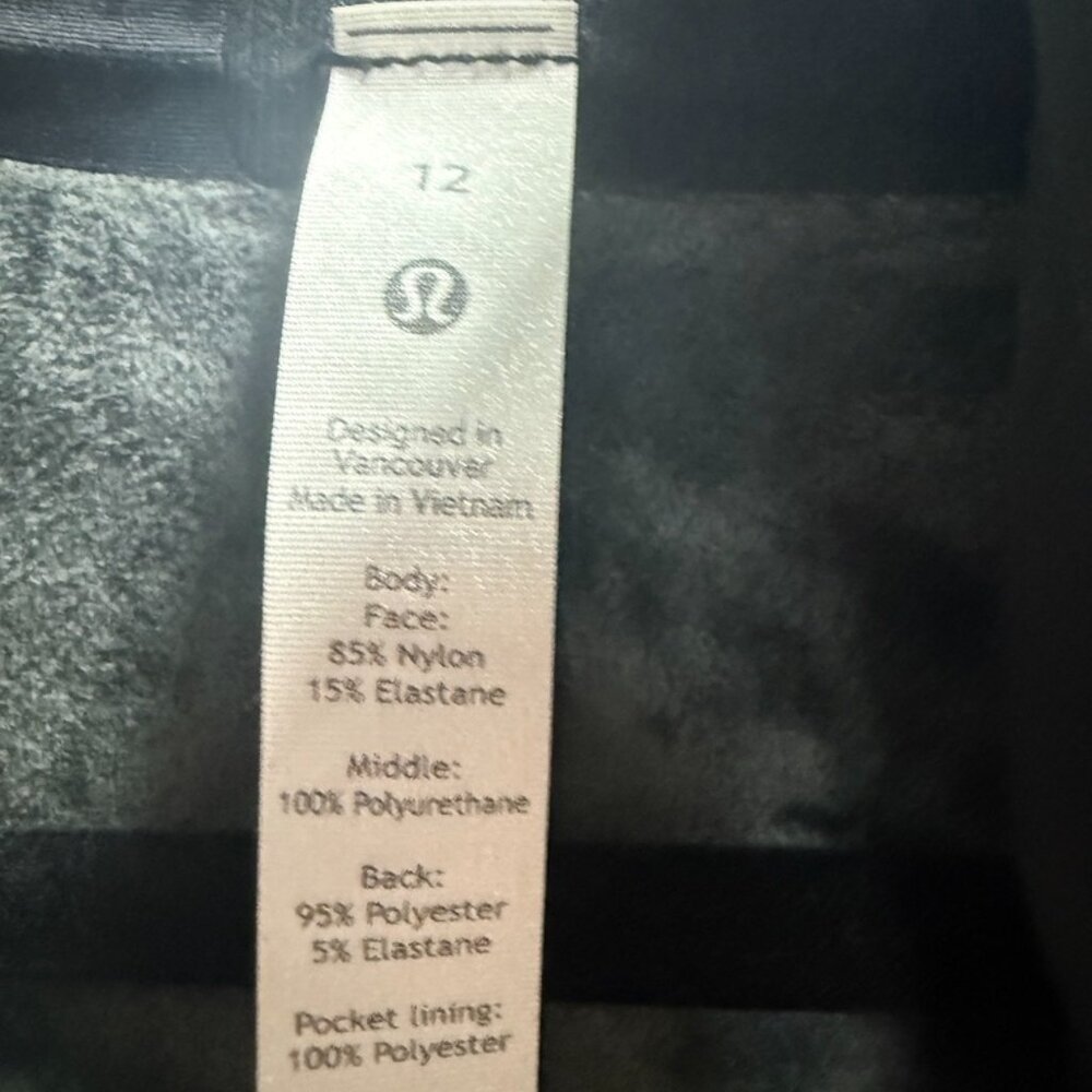 NWT Lululemon RepellShell Lined Waterproof Rain Jacket - Picture 3 of 5